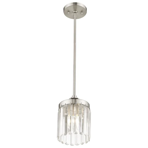 Livex Lighting 50530-64 Ashton 1-Light Mini Pendant - Hand Painted Palacial Bronze