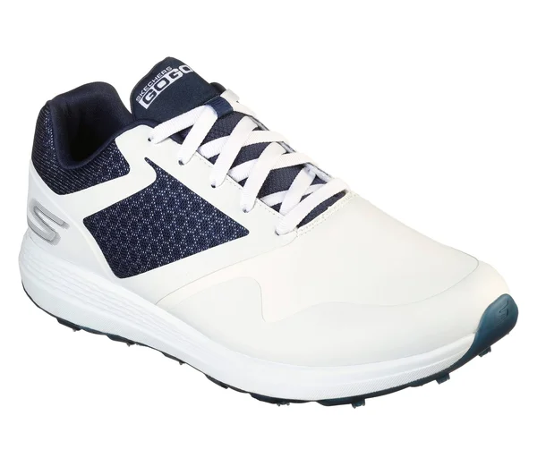 Skechers Men's Go Golf Max Golf Shoes - White, Navy, 8.5