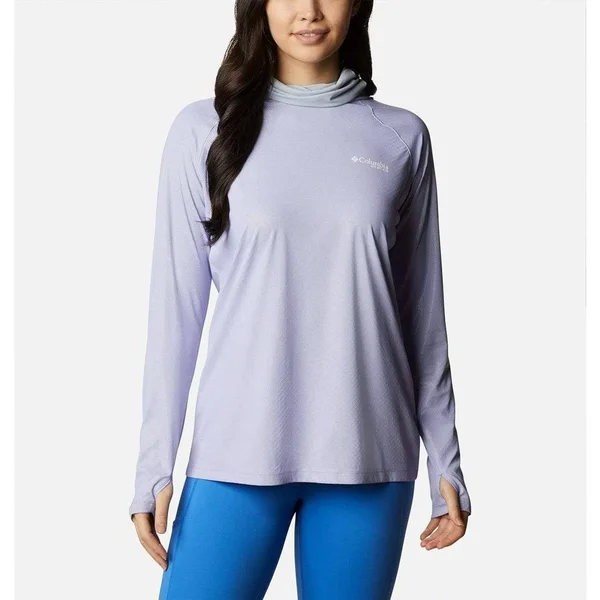 Columbia Tidal Deflector Zero Hoodie - Women's Fairytale, Cirrus Grey, XL