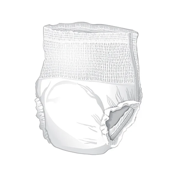 McKesson Extended Wear Maximum Absorbent Underwear, Medium; Case of 64