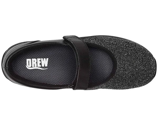 Drew Women's Magnolia Black Lurex Stretch 5 M