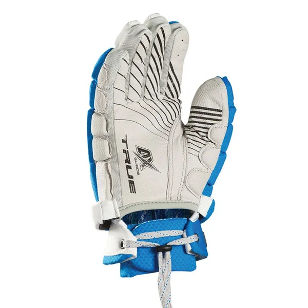 True Source Glove Lacrosse Gloves - Royal Blue - Size: Medium