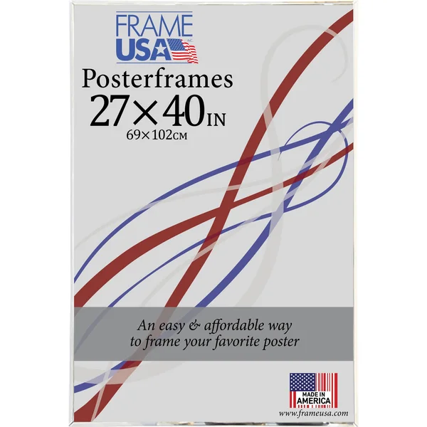 Corugated Posterframe (27 x 40) Gold