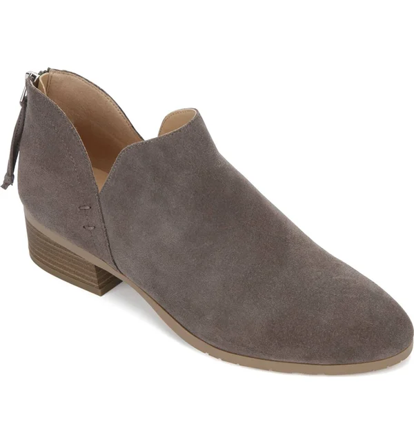 Kenneth Cole Reaction Women's Side Skip Booties - Black Suede
