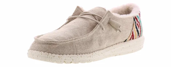 Hey Dude Women's Shoes - Wendy Funk - Wool/Beige