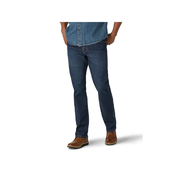 Wrangler Mens Weather Anything Straight Jeans Spur Size 33/L32