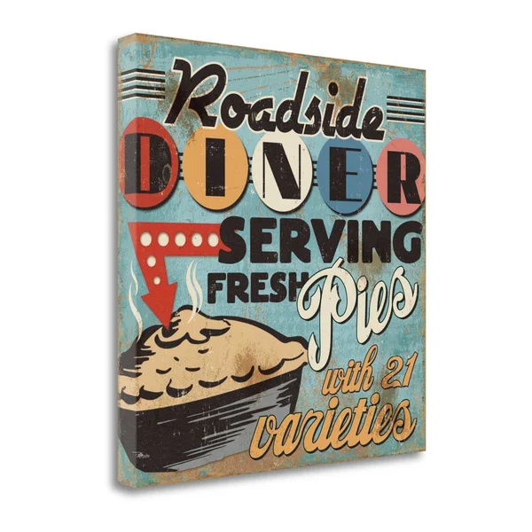 Tangletown Fine Art diners and Drive Ins II by Pela Studio
