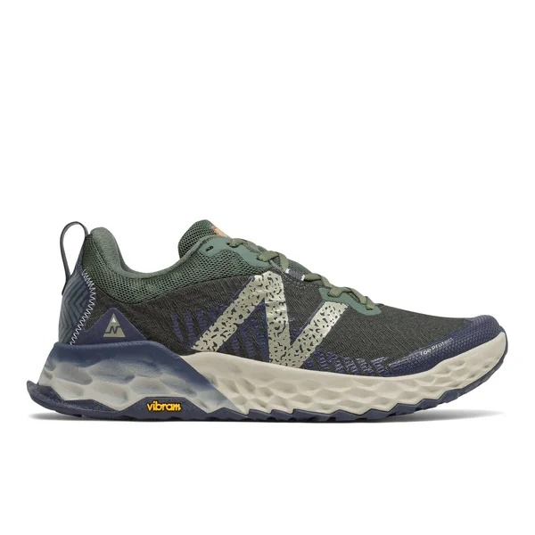 New Balance Men's Fresh Foam Hierro V6 Black Spruce with Timberwolf - 17, D