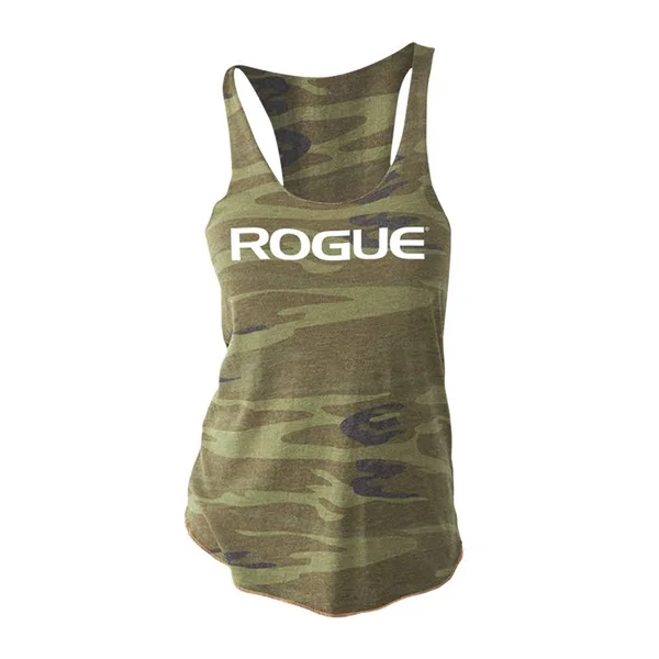 Rogue Basic Women's Tank - Women's Medium - Blue, Camo