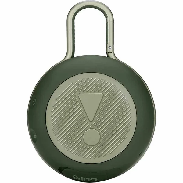 JBL Clip 3 Portable Bluetooth Speaker - Forest Green Refurbished