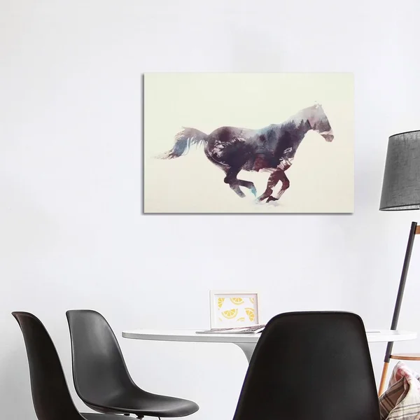 iCanvas Horse I by Andreas Lie Canvas Print 26x40x1.5 1PC6-60x40