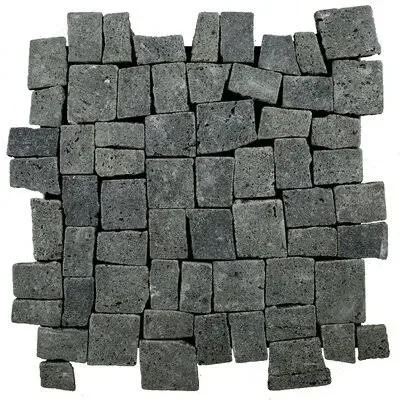 Blocks Natural Stone Pebble Mosaic Tile Tile Connection