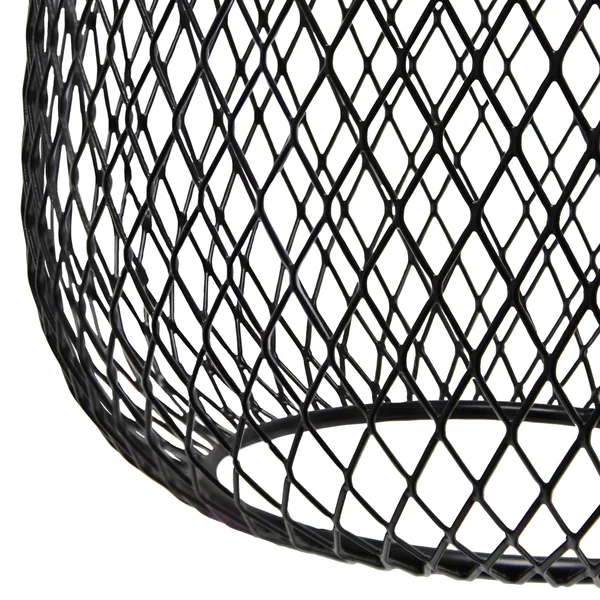 Lalia Home Industrial Mesh Desk Lamp - Matte Black