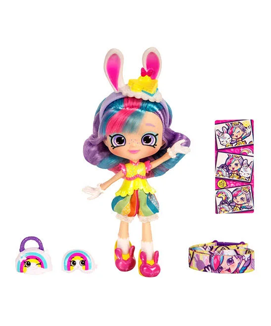 Shopkins Shoppies Wild Style Rainbow Kate Doll