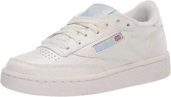 Reebok Club C 85 &White Denim Glow& Mens Sneakers - Size 10.5