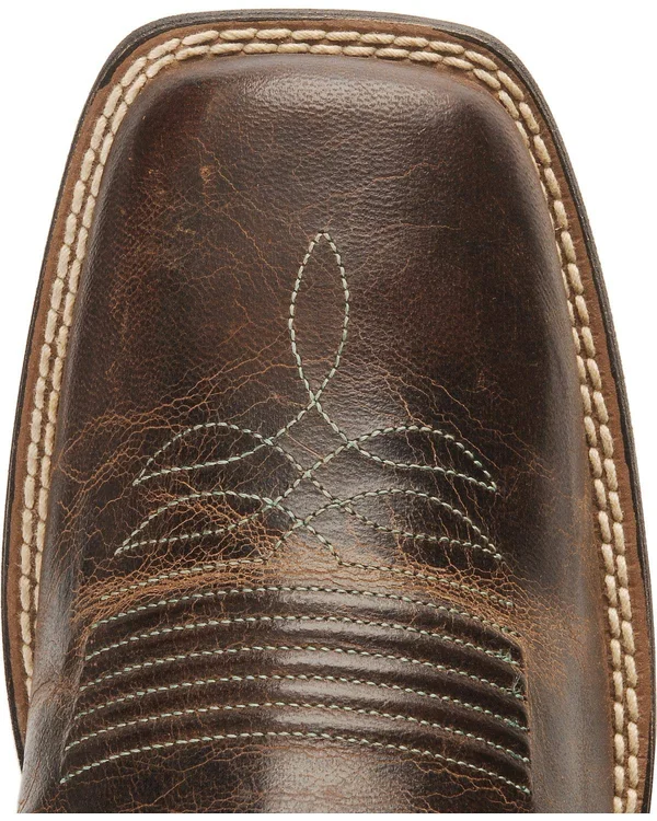 Ariat Women's Round Up Ryder Boot - Sassy Brown B, 6