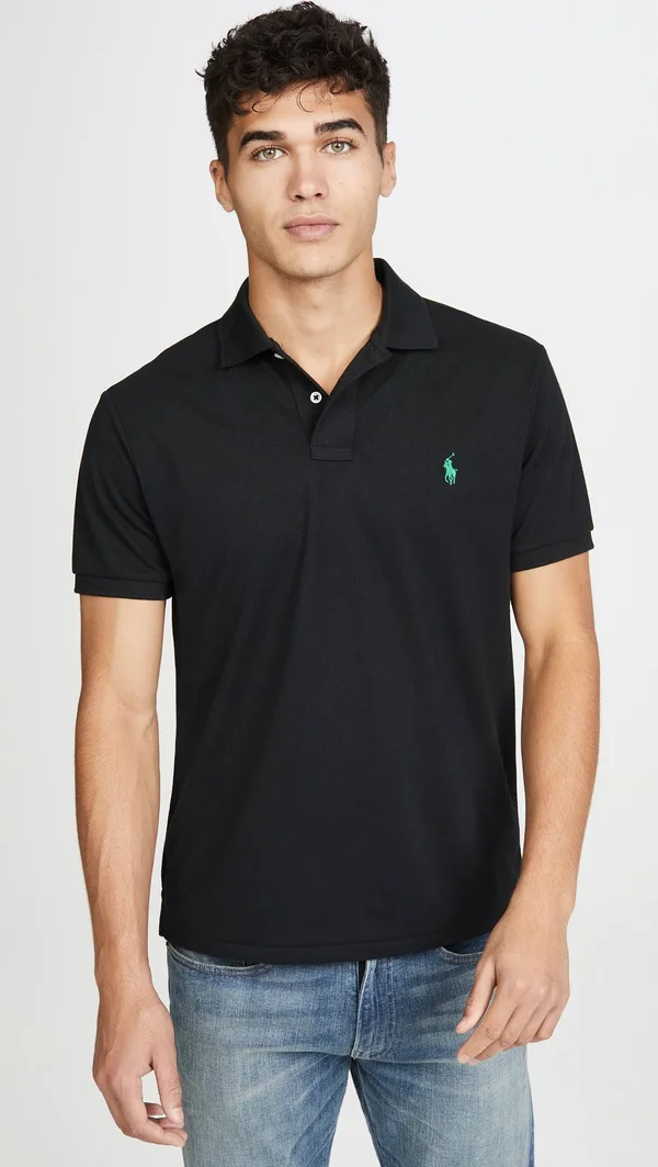 Polo Ralph Lauren Earth Recycled Polo Shirt Black