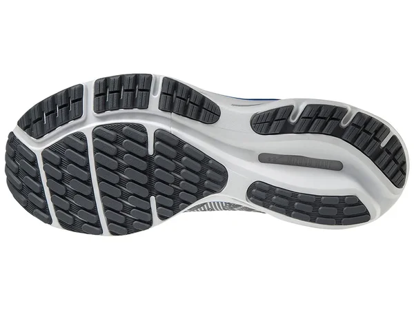 Mizuno Men's Wave Rider 24 Waveknit Nimbus Cloud-Phantom, 12.5