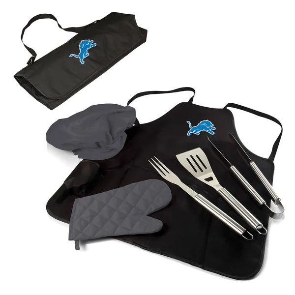 NFL BBQ Apron Tote Pro Detroit Lions