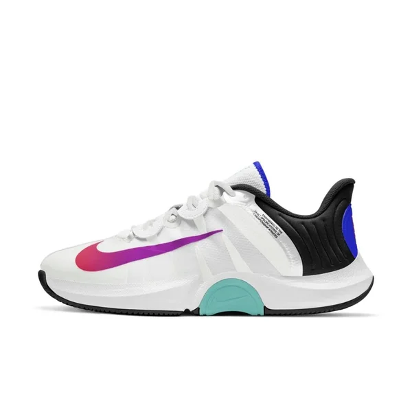 Nike Men's Court Air Zoom GP Turbo Tennis Shoes Summit White and Black - CK7513-112F20