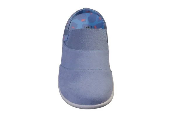 Spenco Orthotic Layered Siesta Mules - NuevoBokeh, Size 7-1/2 Medium, Blue Fog