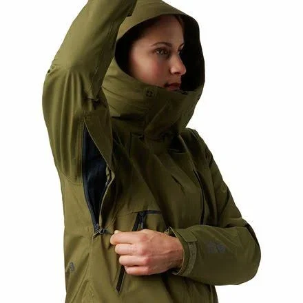 Mountain Hardwear Women's Boundary Line Gore-Tex Insulated Jacket - XL - Green