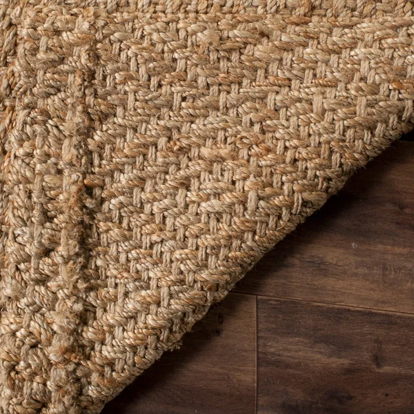 Safavieh Natural Fiber NF181C Natural, Black Rug 2&3x22 x 12& Runner