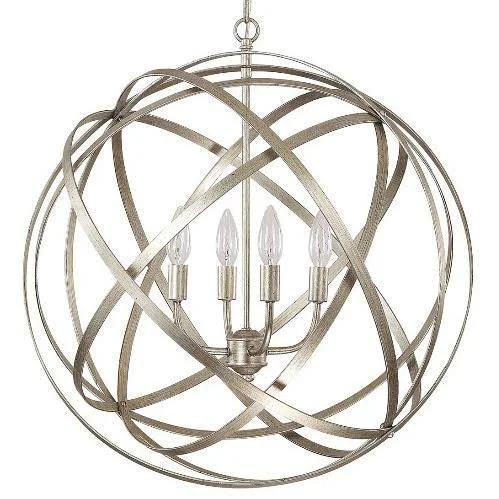 Capital Lighting 4234WG - Axis 4 Light Pendant - Winter Gold