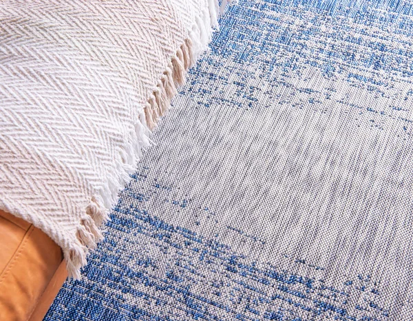 Unique Loom Outdoor Ombre Rug (8& x 11& 4 - Blue)