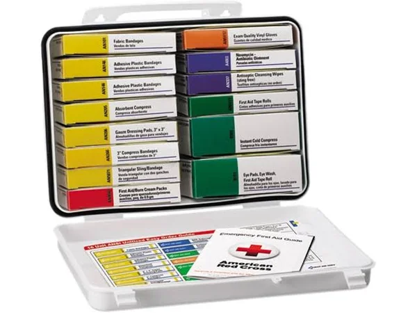 First Aid Only 16 Unit- 94 Piece Unitized ANSI Kit- Plastic Case (239
