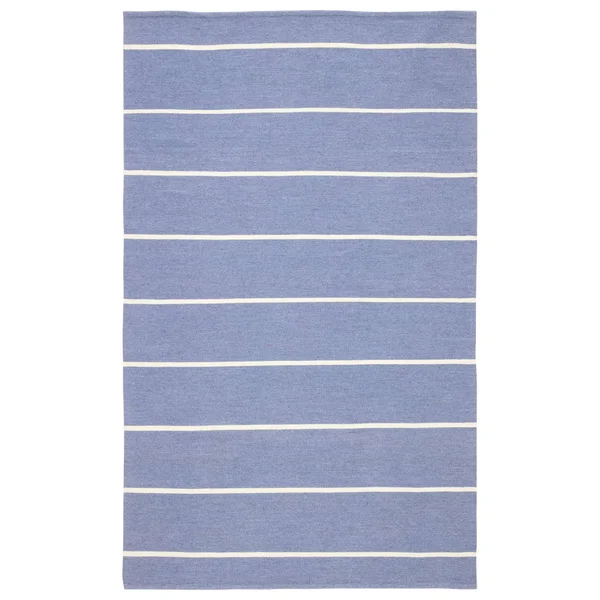 Lowe&s Sundry 9 x 12 Blue/Ivory Indoor/Outdoor Stripe Coastal Handcrafted Area Rug - BRG143127