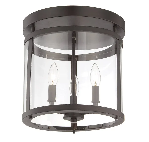 Savoy House 6-1043-3-13 - Penrose 3 Light Semi-Flush - English Bronze