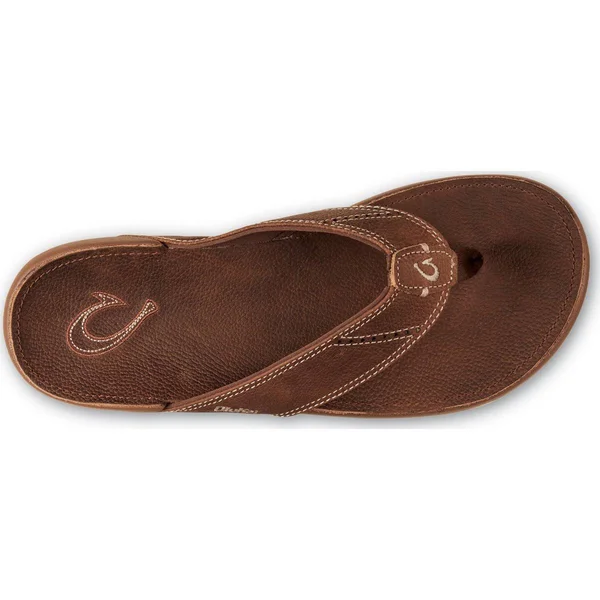 Olukai Men's Nui - Espresso, Espresso - 10