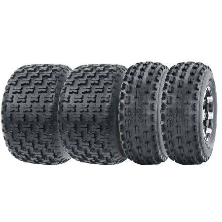 Full Set Wanda Sport ATV Tires 21x7-10 21x7x10 & 20x10-9 20x10x9 4PR