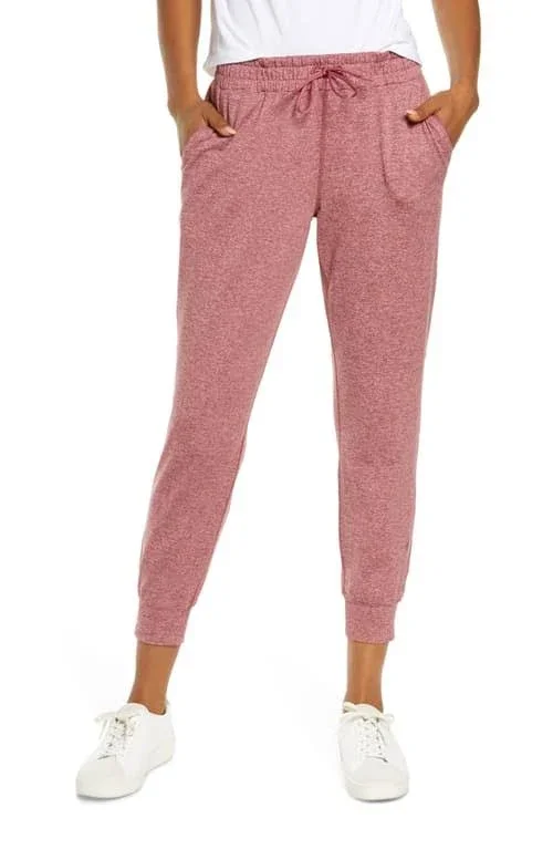 Women's L.L.Bean VentureSoft Knit Joggers, Size X-Small - Pink