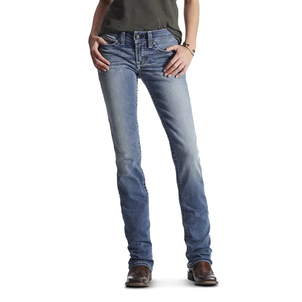 Ariat 10017217 Women's R.E.A.L. Straight Leg Jean 26X37XL