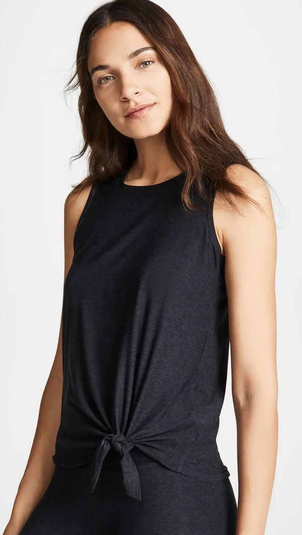Beyond Yoga All for Ties Tank Top - Women's Darkest Night - L