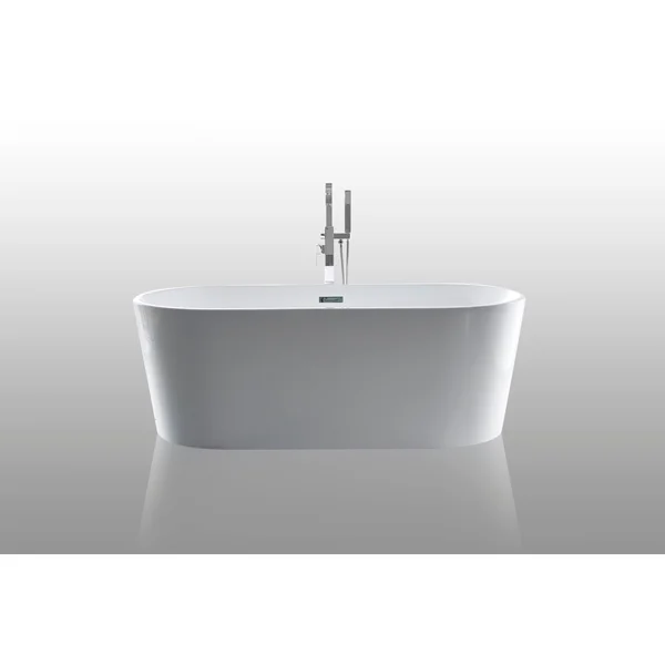 Scarlett 59x22 Freestanding Bathtub - Black