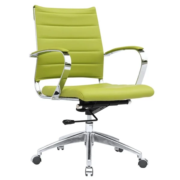 Fine Mod Imports Sopada Conference Mid Back Office Chair - White