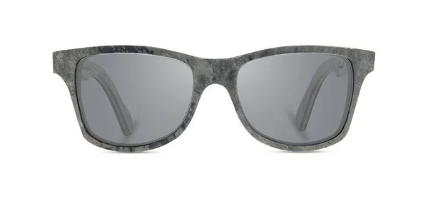 Shwood Canby Stone Sunglasses - White Slate, Grey Polarized