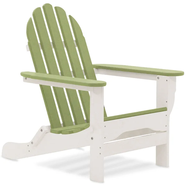 DuroGreen Recycled Plastic The Adirondack Chair, Blue