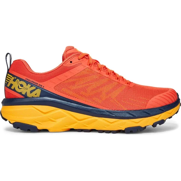 Hoka One One Men's Challenger ATR 5 Shoe - 12.5 - Mandarin Red - Black Iris
