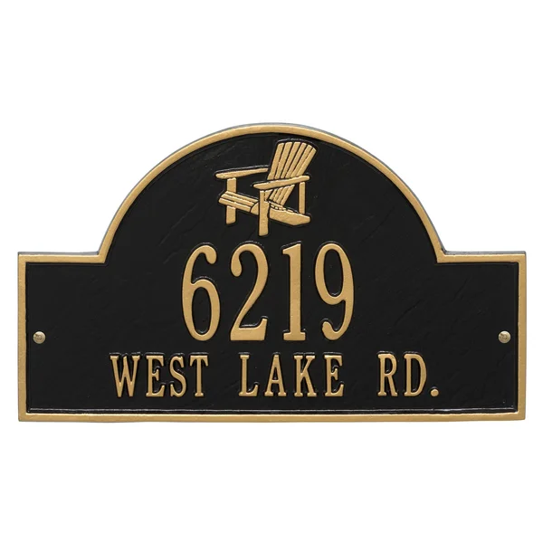 Whitehall Personalized Oar Lake House Crock Green