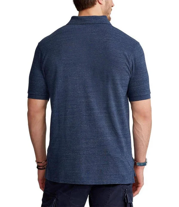 Polo Ralph Lauren Men's Big & Tall Mesh Polo Shirt - Seafoam