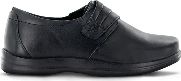 Women's Apex Linda Classic Monk Strap - Size: 9.5, Black
