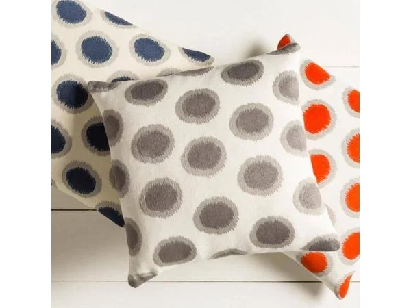 Surya - Ikat Dots - Throw Pillow