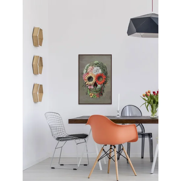 Marmont Hill MH-JULBOT-07-DWFF-60 Commonless Floater 60 x 40 in. Framed Painting Print on Canvas, Contemporary & Modern, Be