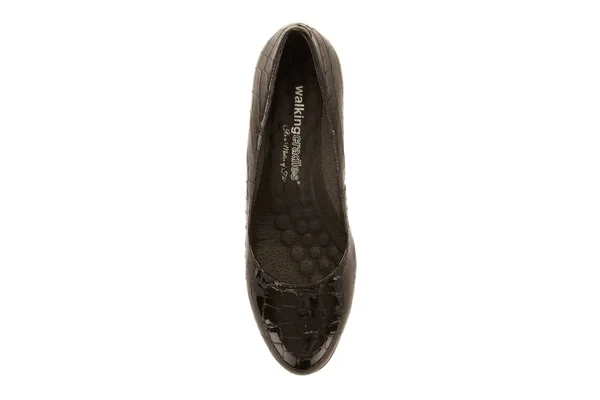 Walking Cradles Joy Pumps - Women's, Black Patent Crocco, Size: 7