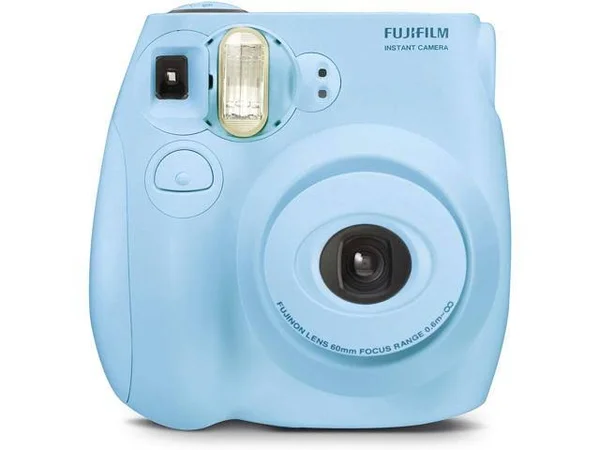 Fujifilm Mini 7S Light Blue Instax Instant Film Camera
