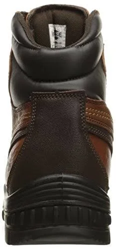 Men's Iron Age Backstop Steel Toe 6 inch Work Boot - Size: 13 W, Brown